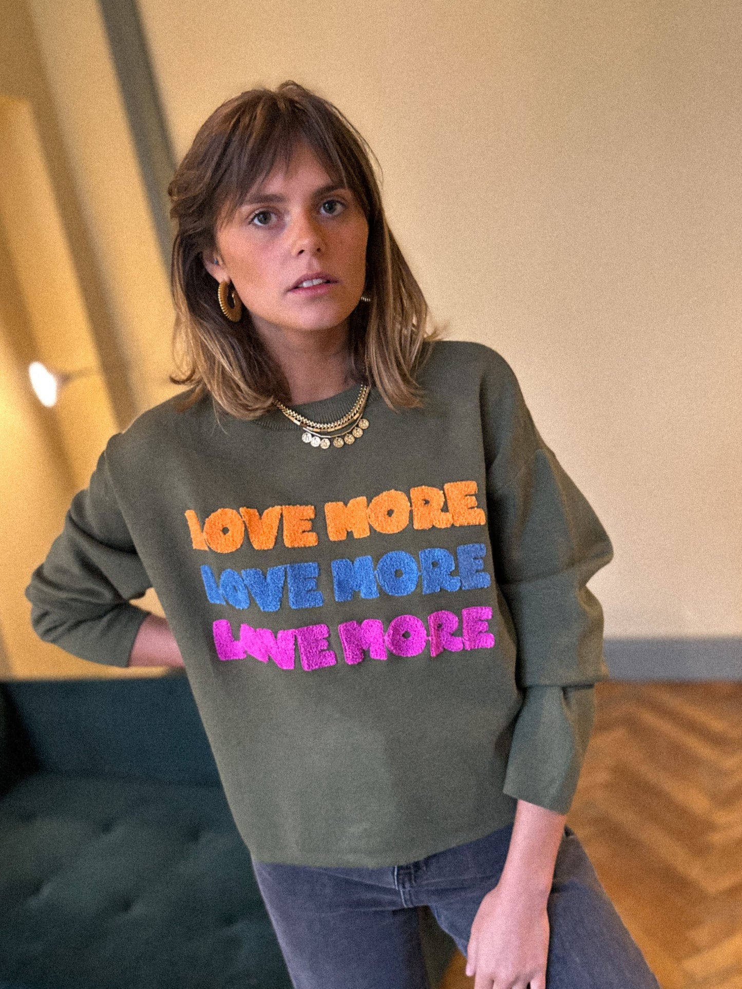 LOVE MORE sweater