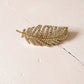FEATHER brooch