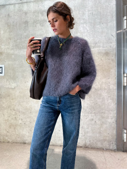 ANNIE gray knit