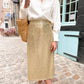 Gold skirt MARLA